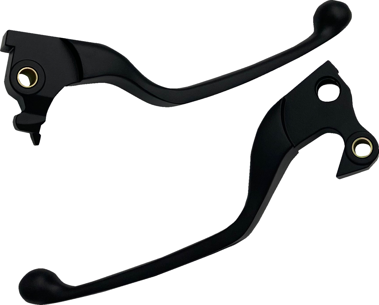 Drag specialties Lever Set - Narrow - Black Harley Davidson