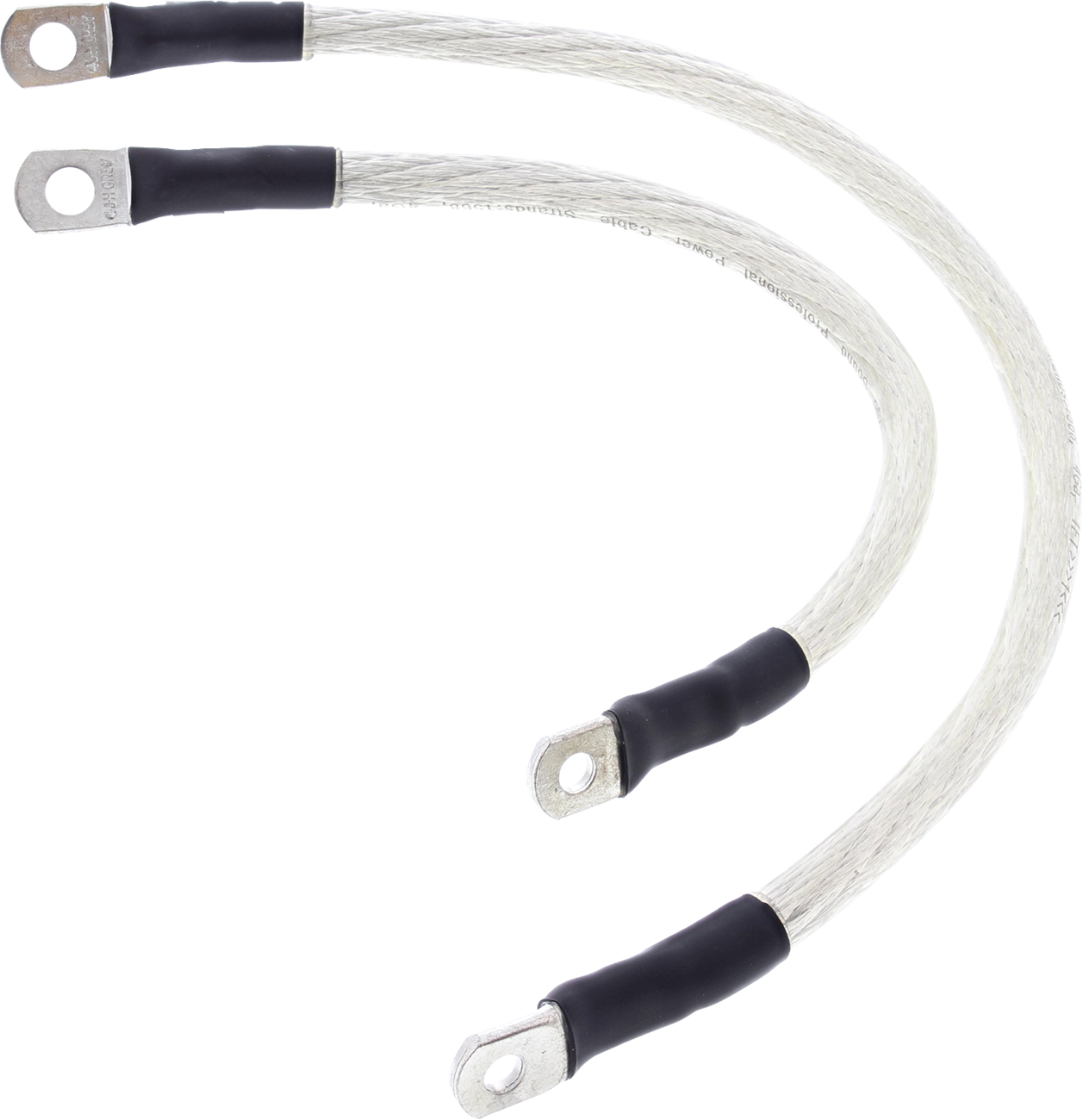 All balls Battery Cable Kit - Clear Harley Davidson