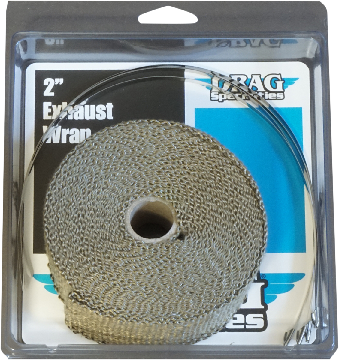 Drag Specialties Woven Basalt Exhaust Wrap Kit