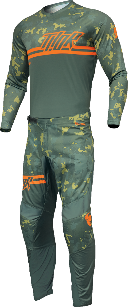 Thor Youth Sector DIGI Camo Jersey