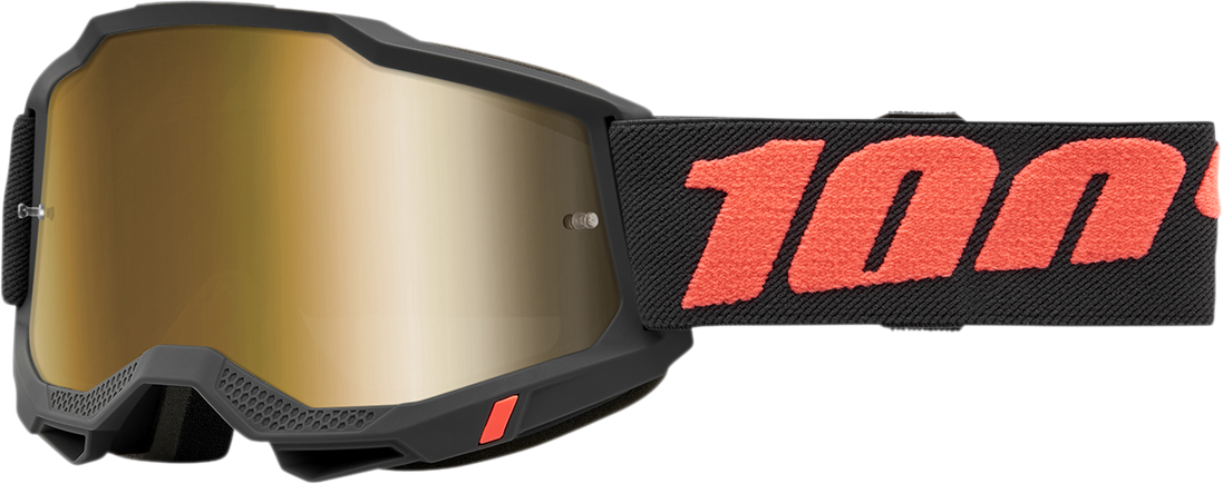 100% Accuri 2 Goggle - Borego - True Gold Mirror Lens