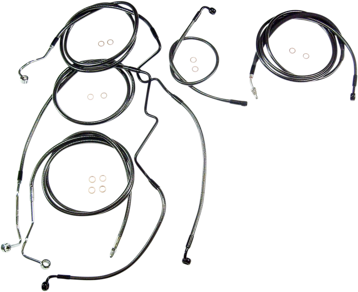 MAGNUM SHIELDING Black Pearl™ Designer Handlebar Installation Kit