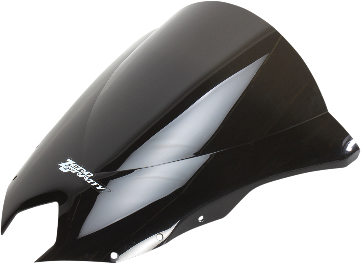 Zero gravity Double Bubble Windscreen - Dark Smoke - FZ6R 2009-2014 Yamaha FZ6R