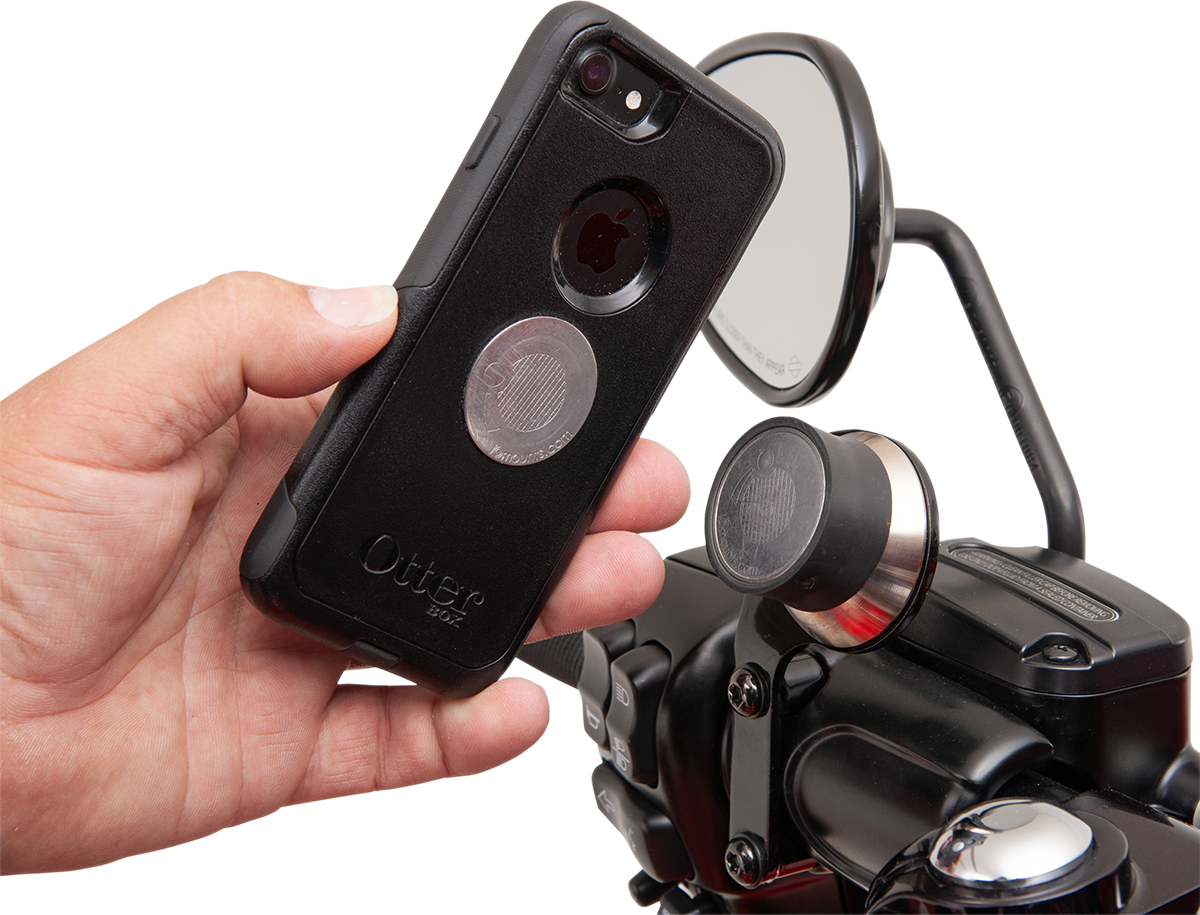 Klock Werks iOMount Magnetic Device Hand Control Mount For Harley 1996-2025