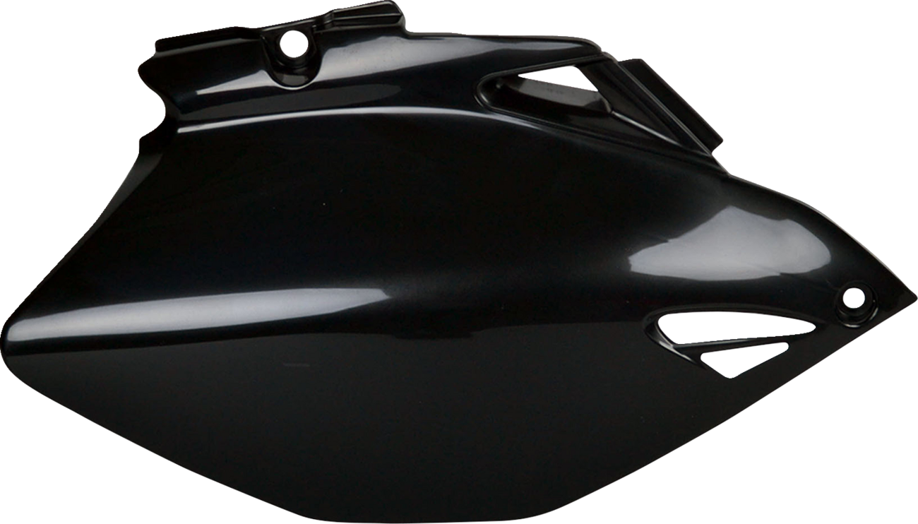 Polisport Side Panels - Black - YZ 250/450 F 2006-2009 Yamaha YZ250F / 2006-2009 Yamaha YZ450F