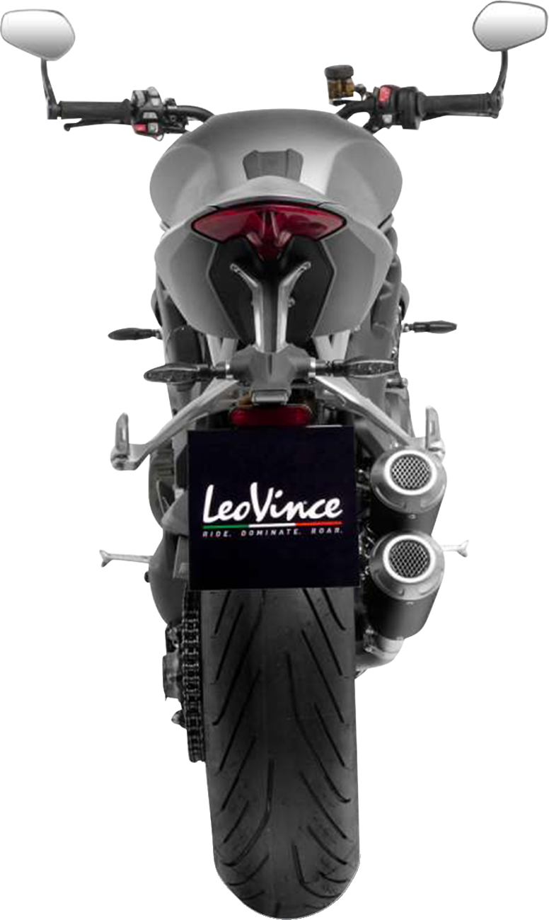 LeoVince LV-10 Slip-On Exhaust Triumph Speed Triple 1200 RR / RS 2021-2024