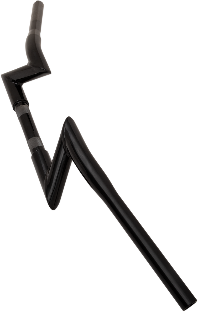 La choppers 1-1/4" Z-Bar Style Handlebar - Outlaw - 1-1/4" - Black
