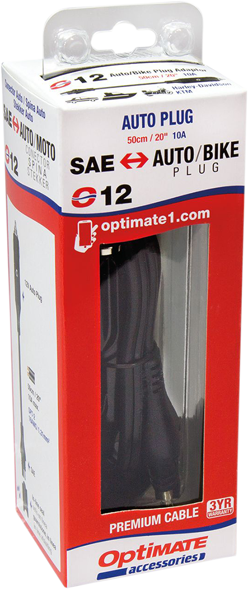 TecMate SAE To Socket 10A Cable