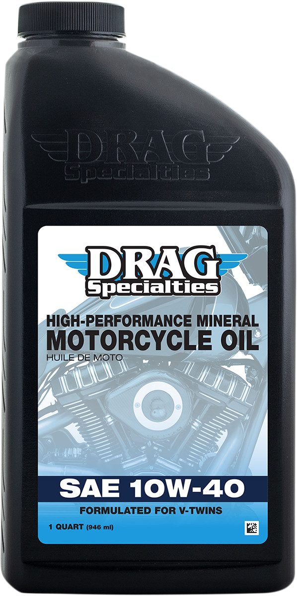 DRAG SPECIALTIES OIL V-Twin High-Performance Mineral Engine Oil