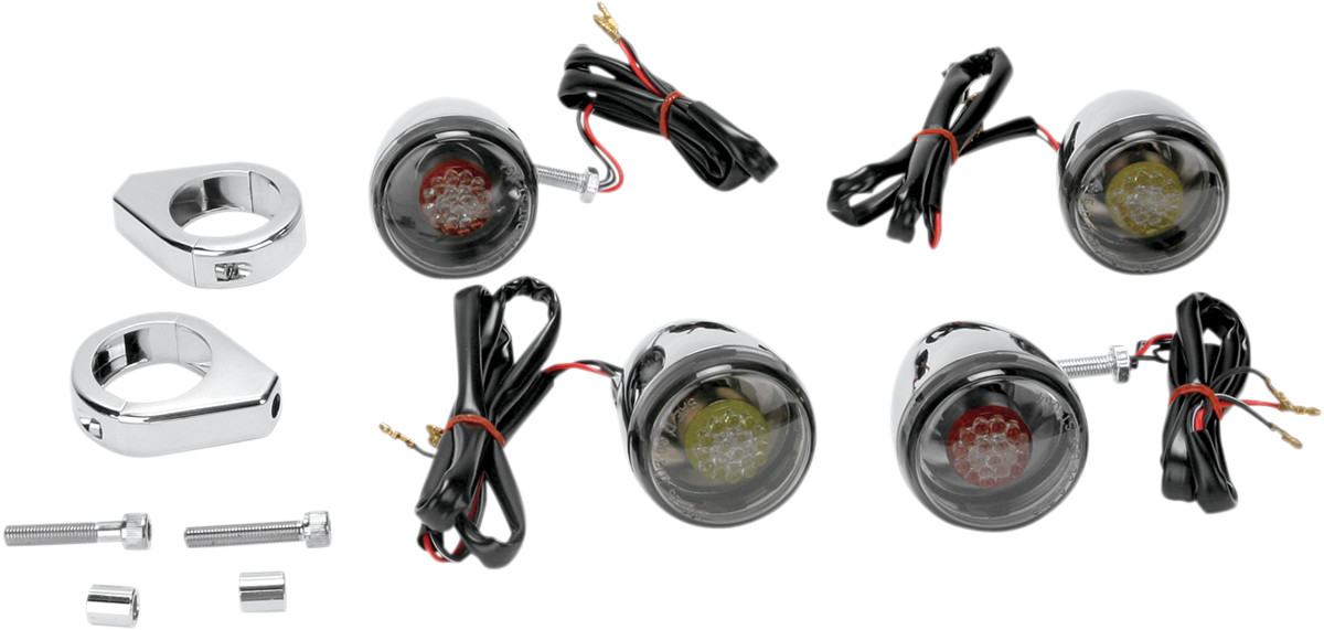 Drag Specialties Custom Deuce-Style LED Turn Signal Kit