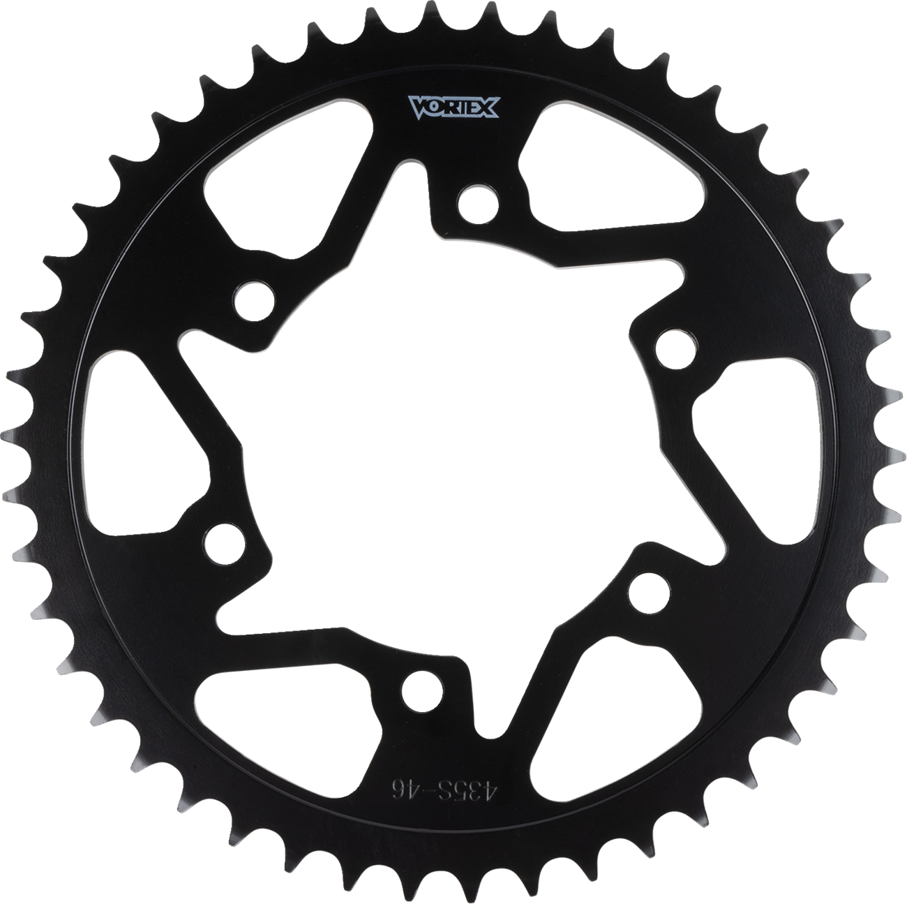Vortex Rear Sprocket - 46 Tooth - Black - Yamaha 46T