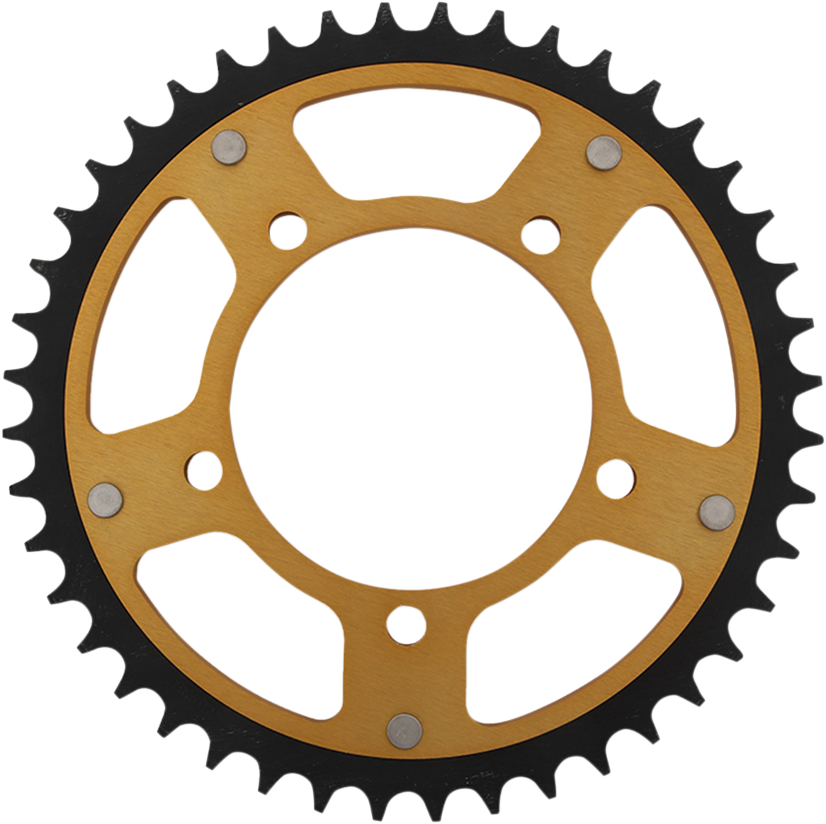 Supersprox Stealth Rear Sprocket - 44 Tooth - Gold - Aprilia 44T