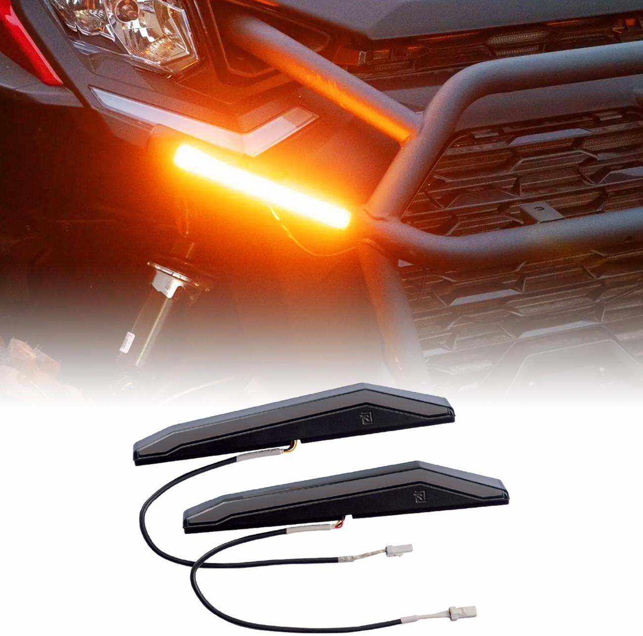 Ravek Apex Lights™ - Running - Amber - Commander Can-Am