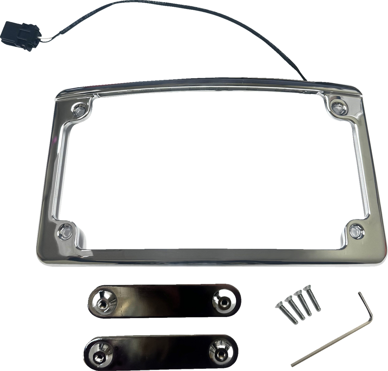 CUSTOM DYNAMICS Illuminated Radius License Plate Frame