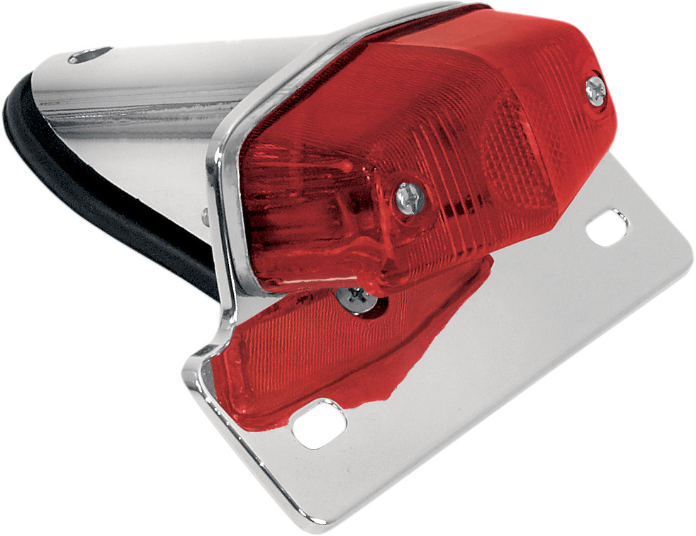 EMGO Lucas-Style Taillight with Chrome Bracket