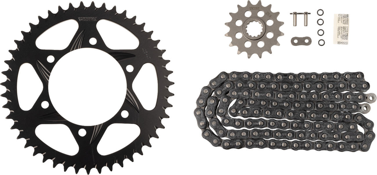 Vortex V3 HFR Quick Accel Chain And Sprocket Kit Suzuki GSXR 750 2011-2025