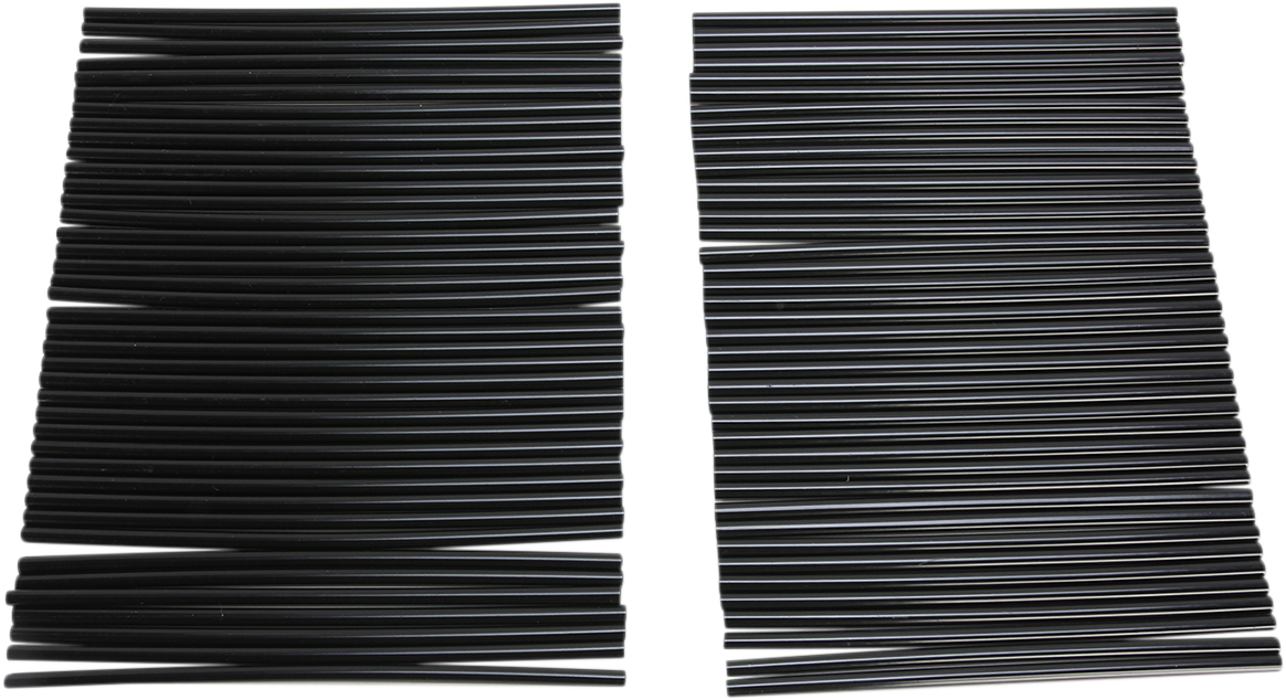 Emgo Spoke Covers - Wheel Trim - Black - 80 Pack