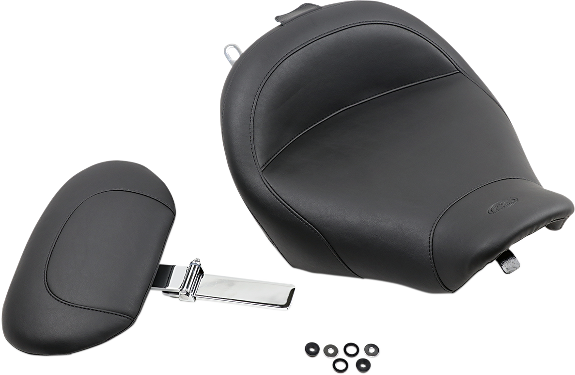 Mustang Standard Touring Solo Seat For Harley FLHR / FLHX 1997-2007