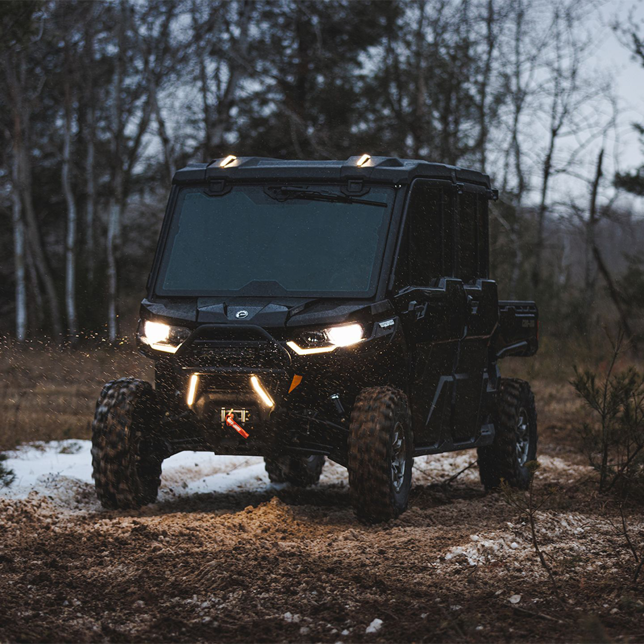 Ravek Apex Lights™ - Running - White - Defender Can-Am