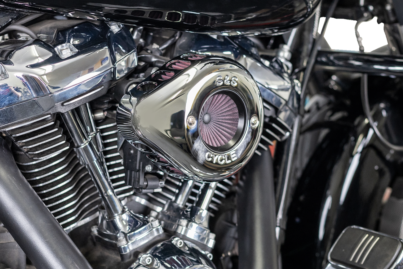 S&S Cycle Teardrop Air Stinger Air Cleaner Kit For Harley Milwaukee-Eight 2017-2025