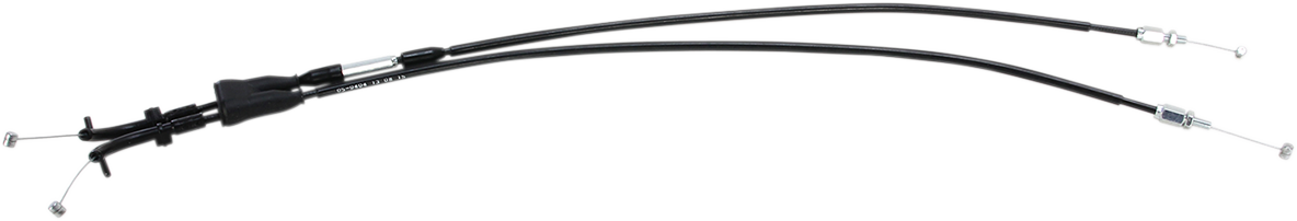 Motion pro Black Vinyl Throttle Cable - Push/Pull - +8" - Yamaha
