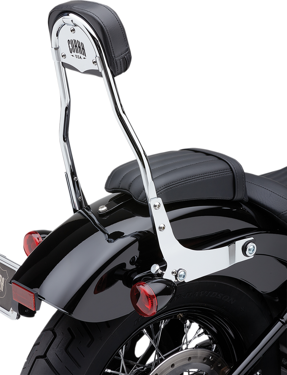 Cobra Round Detachable Backrest For Harley Softail FLHC 2018-2025