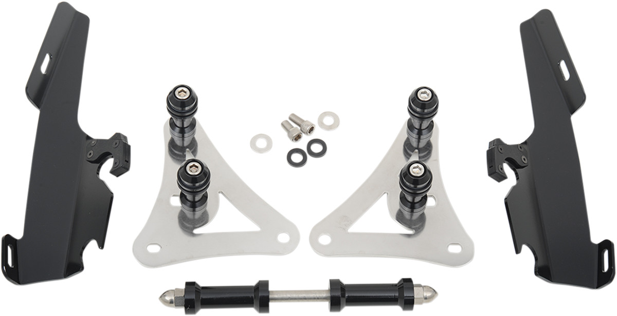 MEMPHIS SHADES Fats/Slim Windshield Trigger-Lock Complete Mount Kit