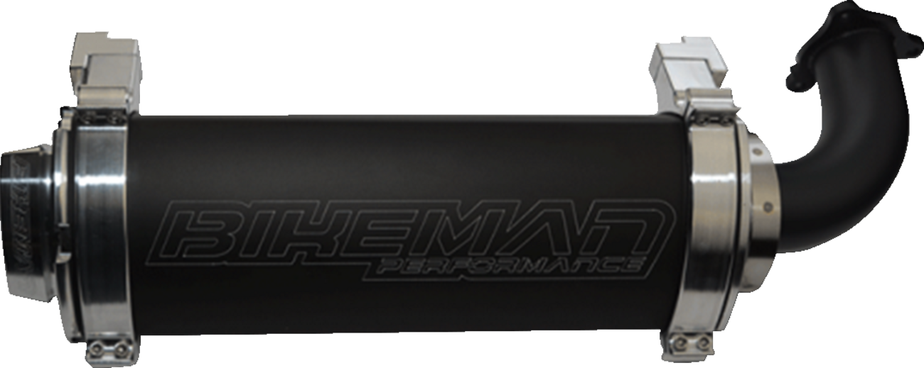 Bikeman performance RZR XP Turbo Muffler - Black 2016-2019 Polaris RZR XP Turbo EPS / 2020-2020 Polaris RZR XP Turbo EPS 4x4