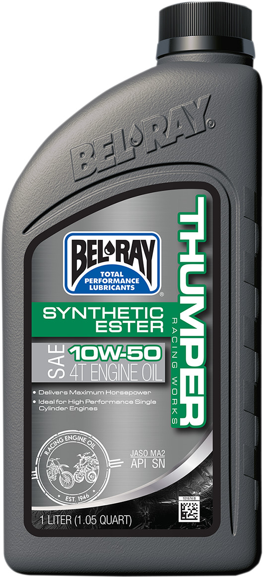 BEL-RAY Thumper® Racing Synthetic Ester 4T Engine Oil