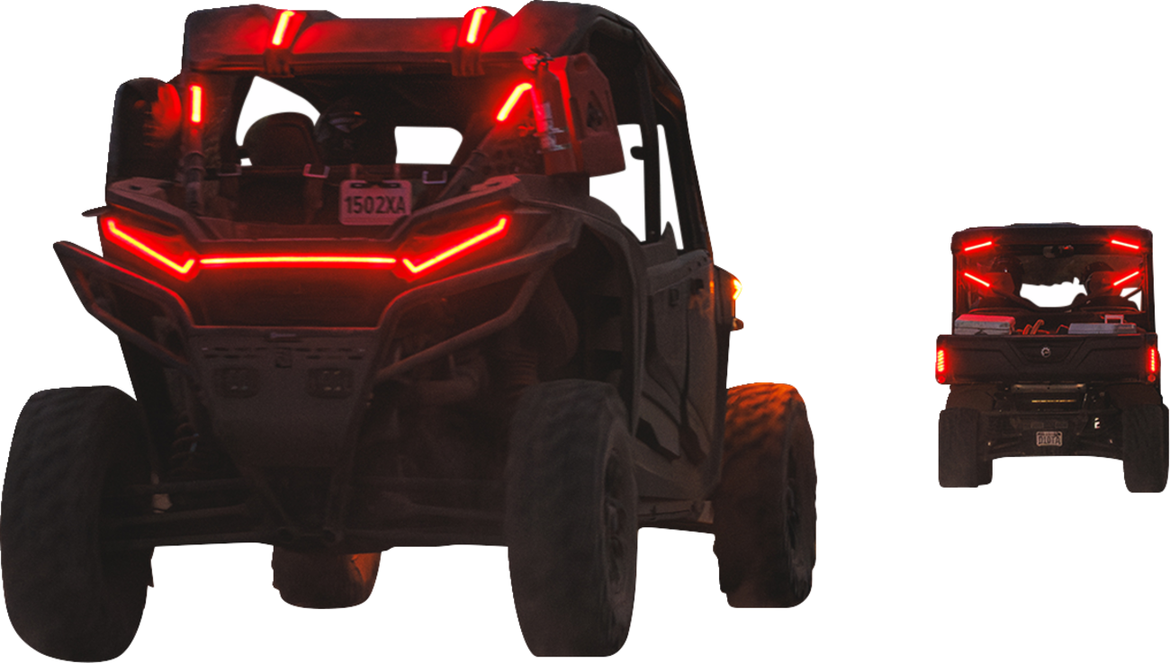 Ravek Running/Brake Light - Red - Defender Can-Am