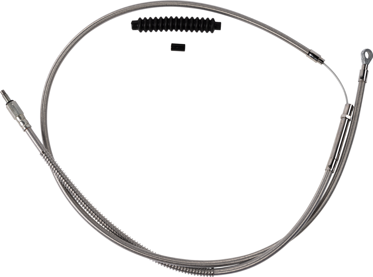 BARNETT High-Efficiency Stainless Steel Clutch Cable for Harley-Davidson
