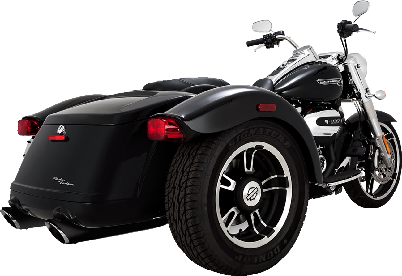 VANCE & HINES Twin Slash Slip-On Mufflers