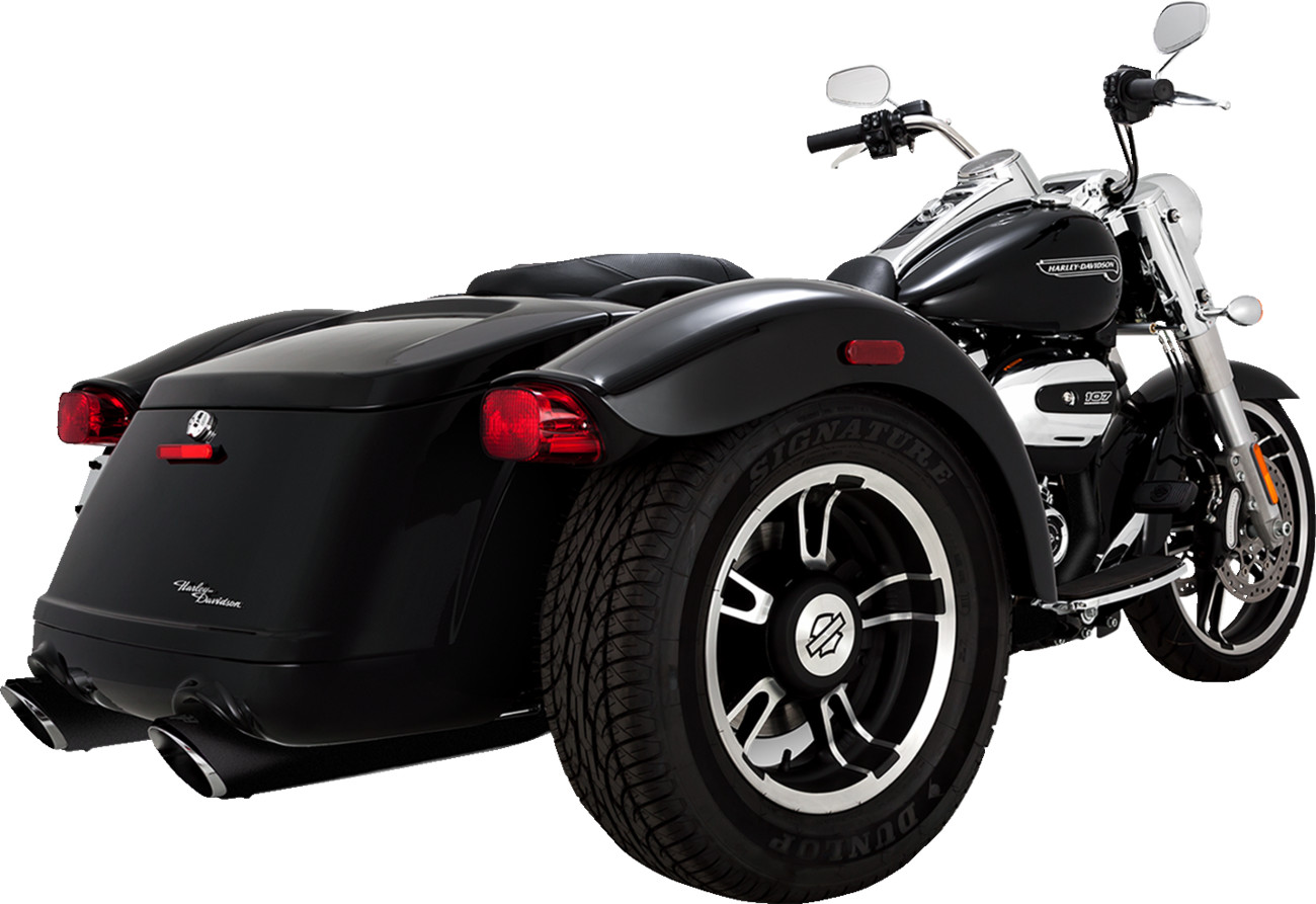VANCE & HINES Twin Slash Slip-On Mufflers