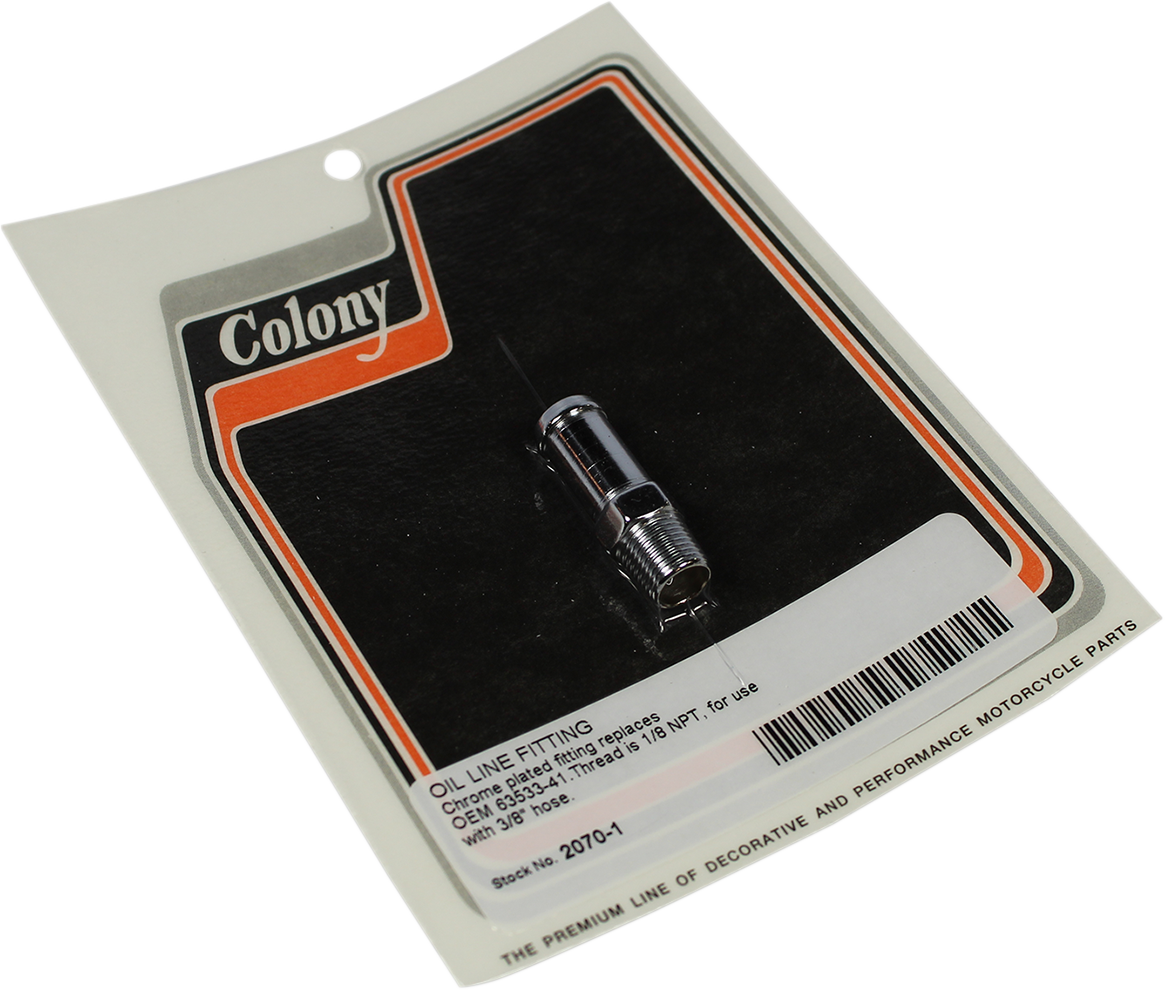 Colony Oil Line Fitting