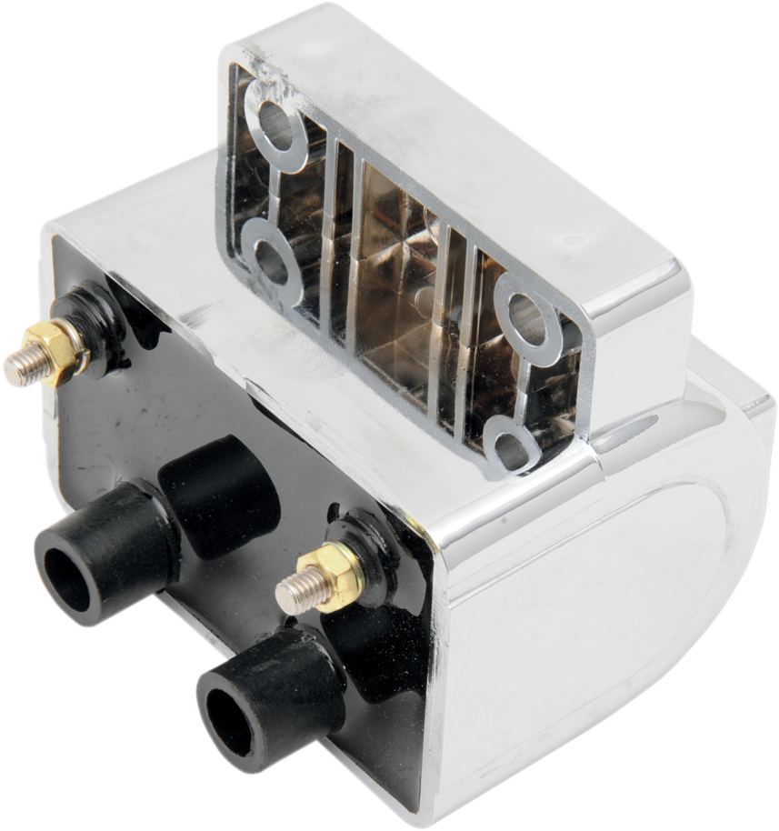 Drag specialties Dual-Fire Ignition Coil - Chrome - Harley Davidson