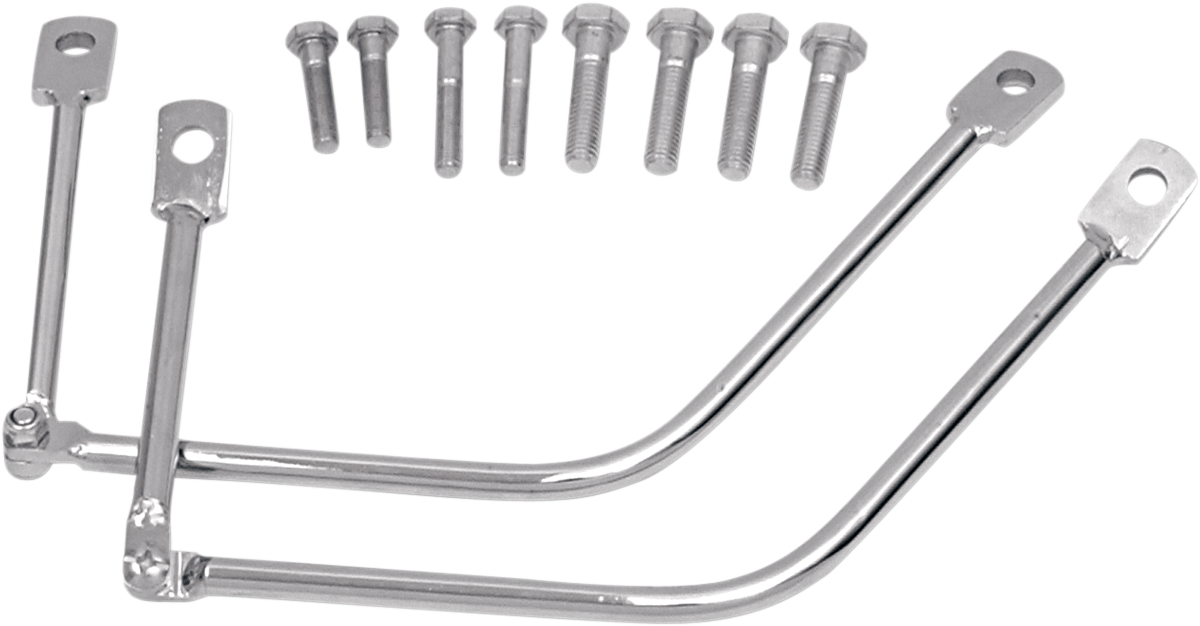 SADDLEMEN Quick-Disconnect Saddlebag Support Bracket Kit - Harley