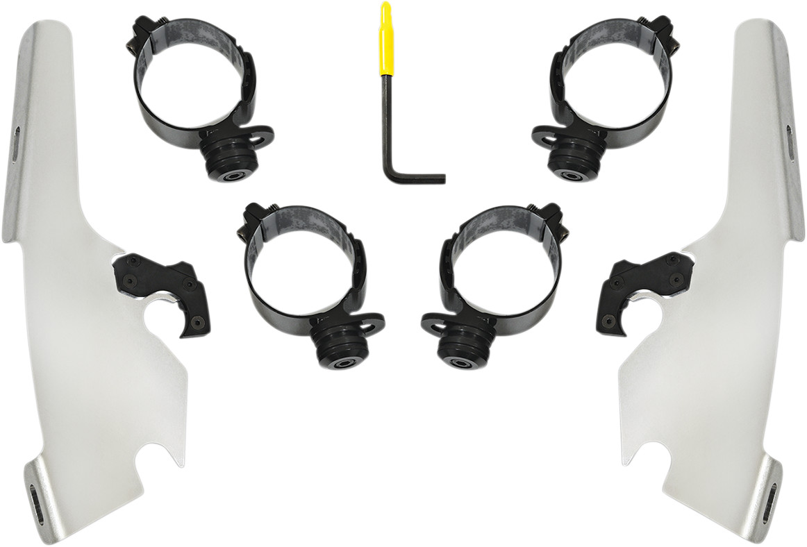 MEMPHIS SHADES Fats/Slim Windshield Trigger-Lock Complete Mount Kit