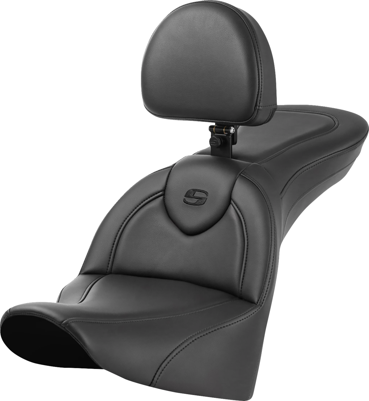 Saddlemen Roadsofa CF Carbon Fiber 2-Up Seat For Indian