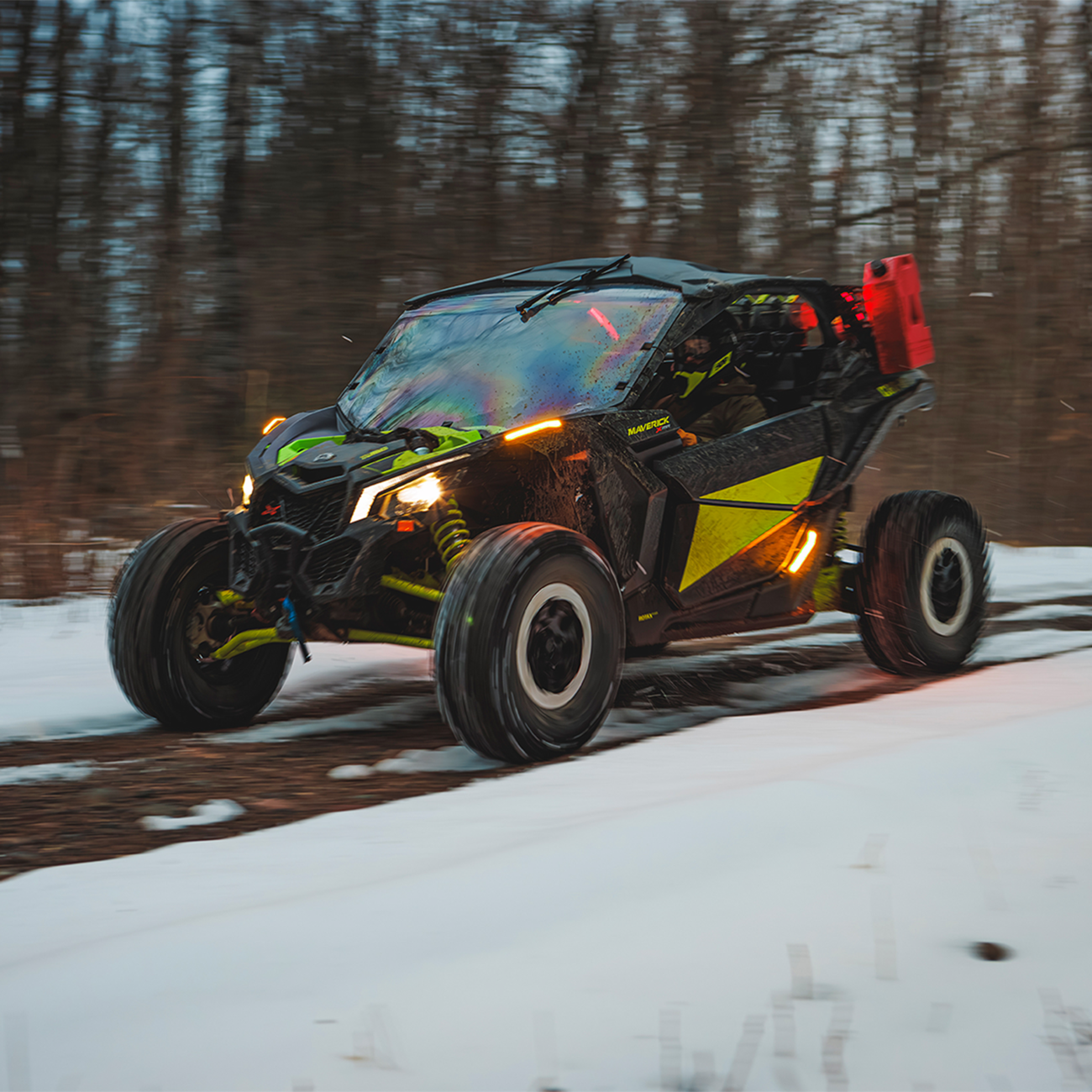 Ravek Apex Lights™ - Running - Amber - Maverick X3 Can-Am