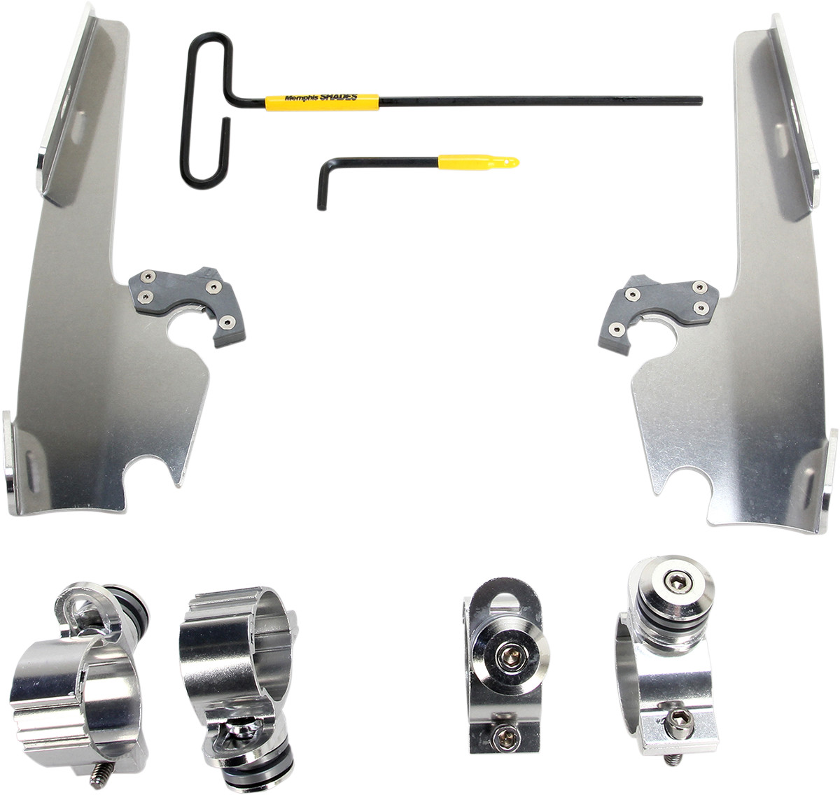 MEMPHIS SHADES Fats/Slim Windshield Trigger-Lock Complete Mount Kit