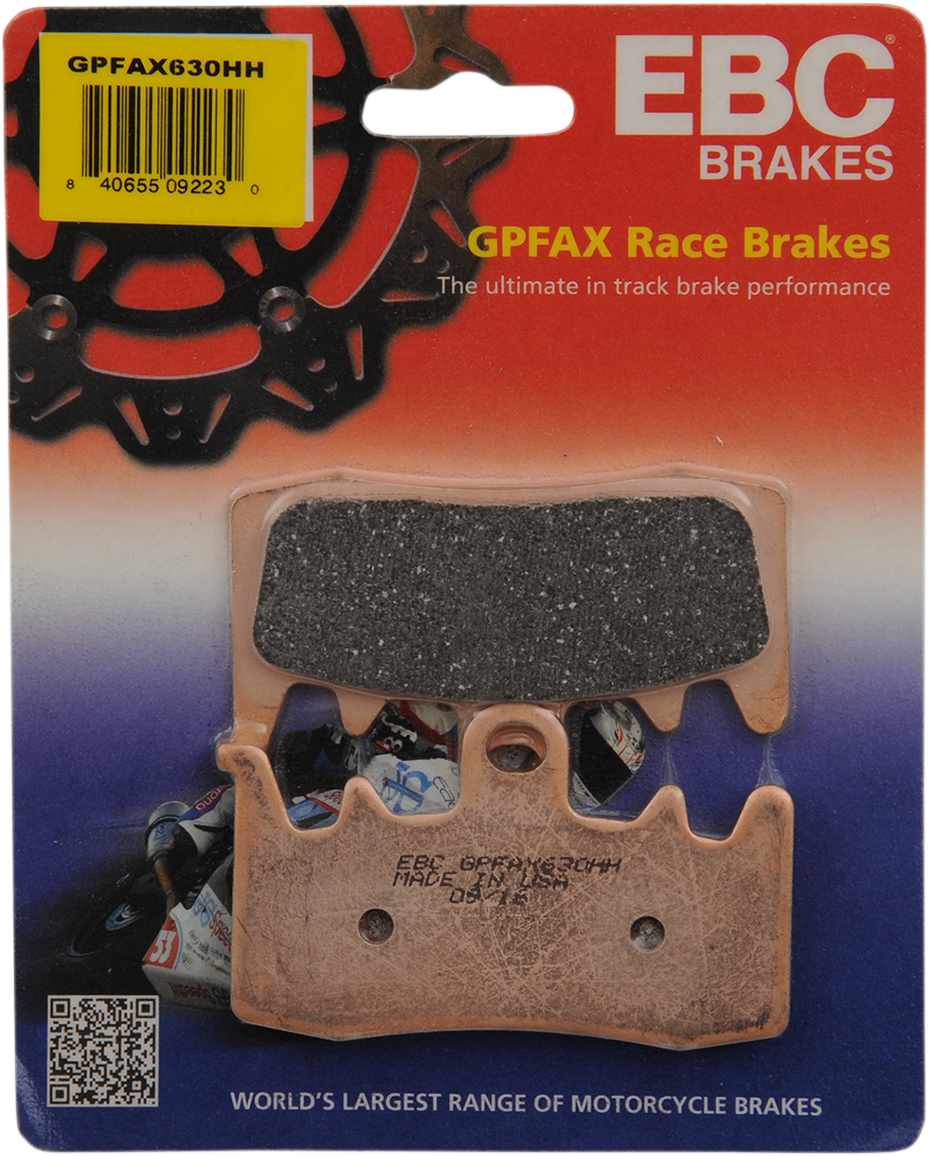 Sintered Road Race "GPFAX" Brake Pads