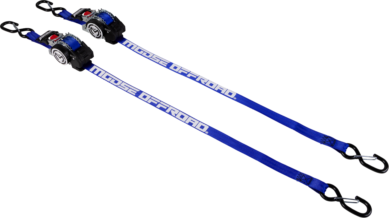 Moose Racing Retractable Ratcheting Tie Down