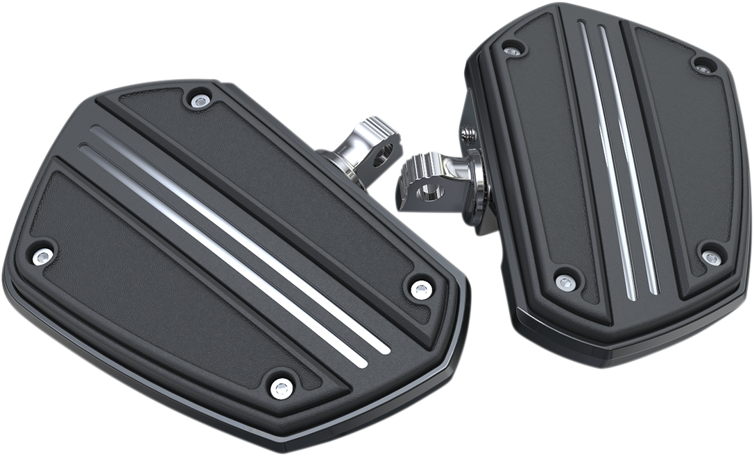 Ciro Twin Rail Floorboard For Harley