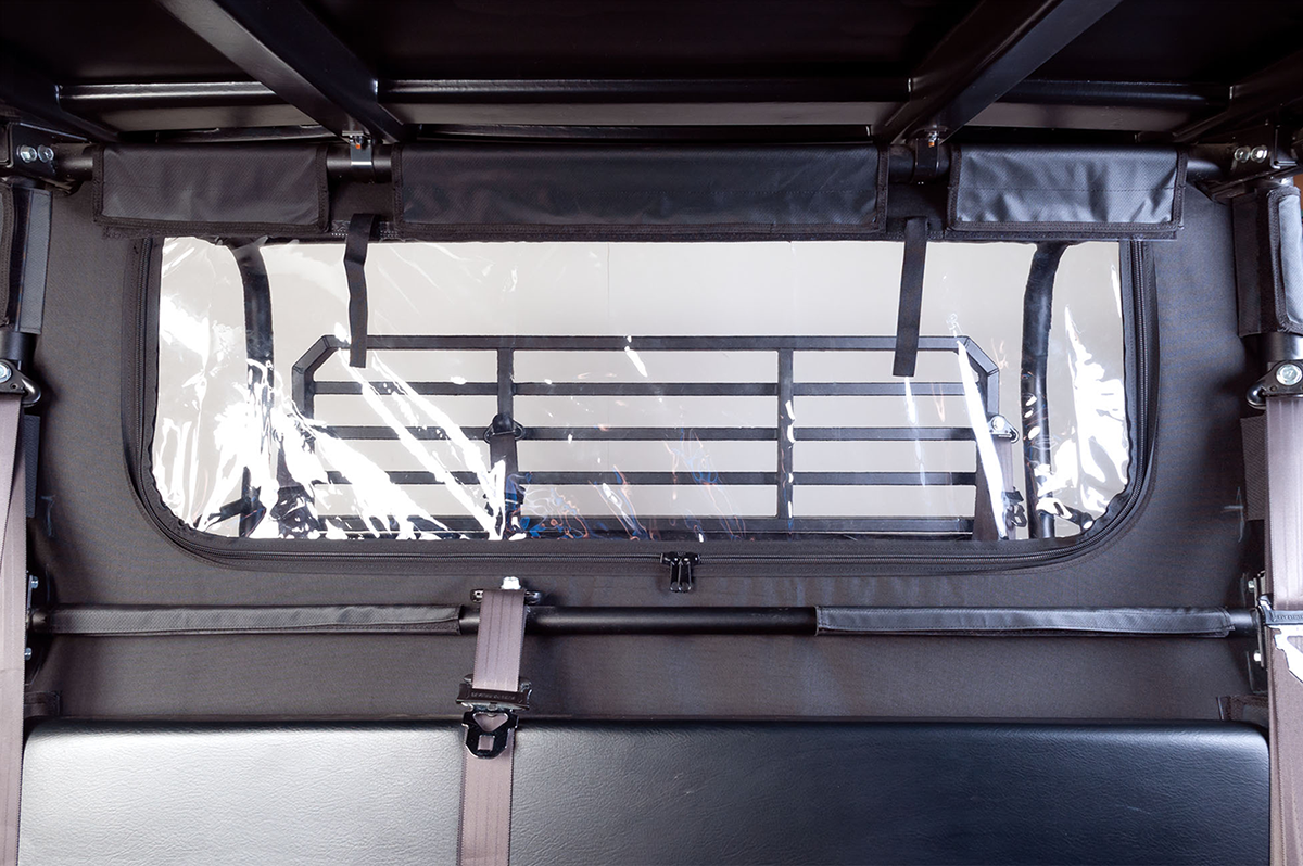 Seizmik Rear Dust and Window Panel Kawasaki