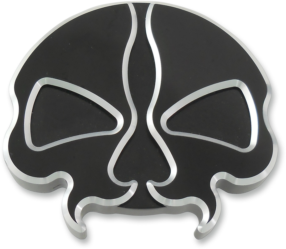 Drag Specialties Split Skull Gas Cap — Vented