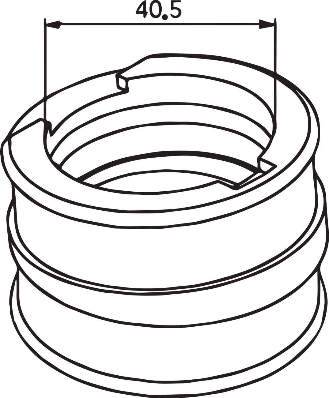 Carburetor Mounting Flange
