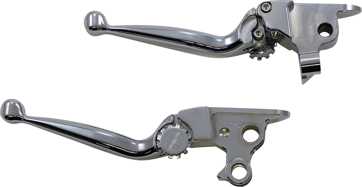Psr Journey Adjustable Lever Set for Harley Models - Chrome Harley Davidson