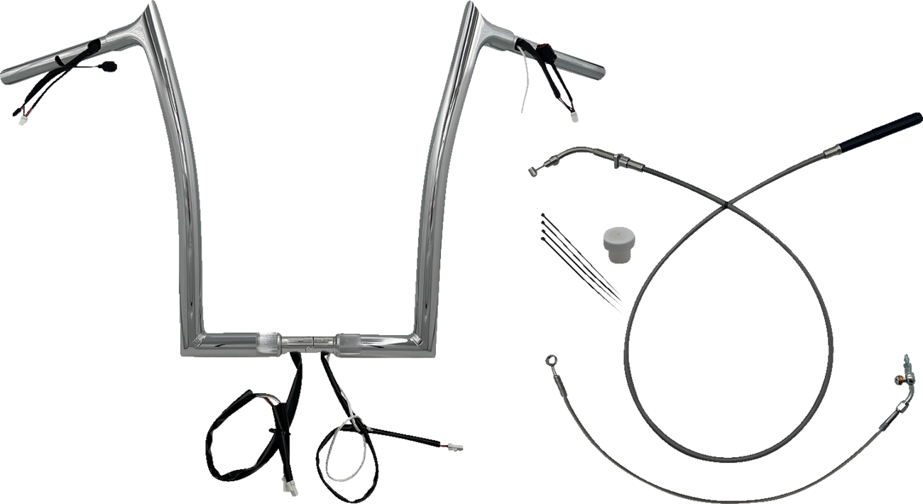 1-1/4" EZ Install Pointed Top Handlebar