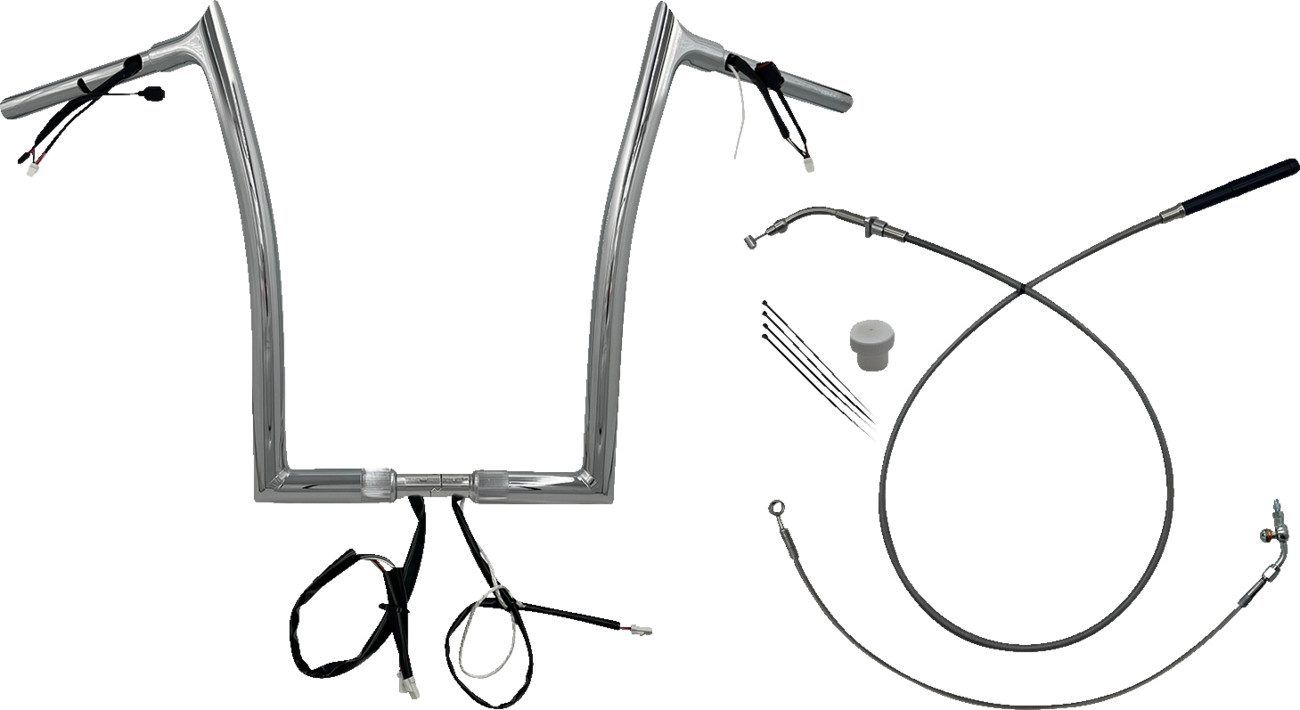 1-1/4" EZ Install Pointed Top Handlebar