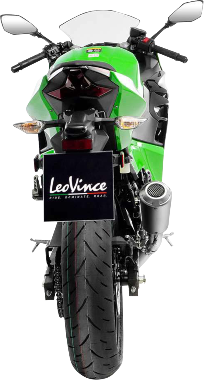 LeoVince LV-10 Slip-On Exhaust Kawasaki Ninja 400 / Z400 2018-2023